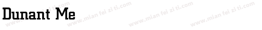 Dunant Medium字体转换